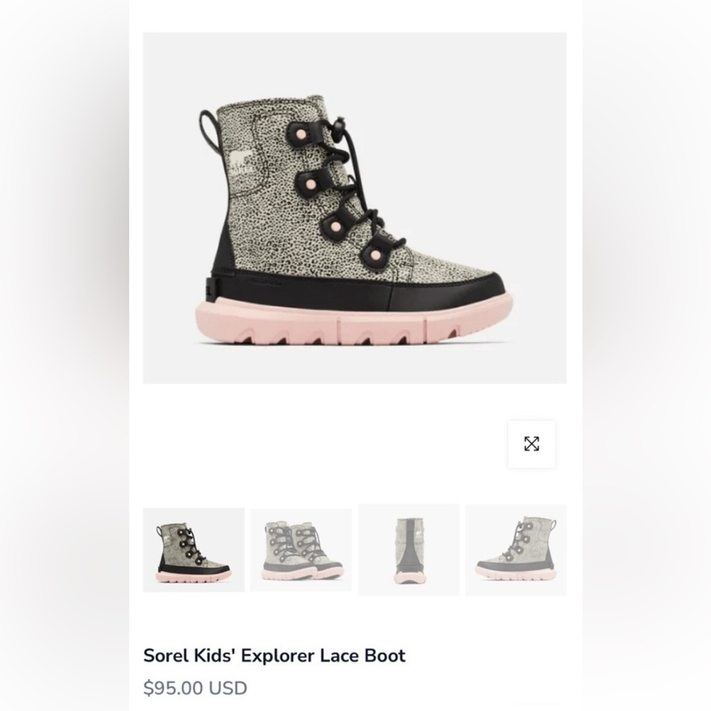 Sorel Kids Explorer Boot - PERFECT Condition